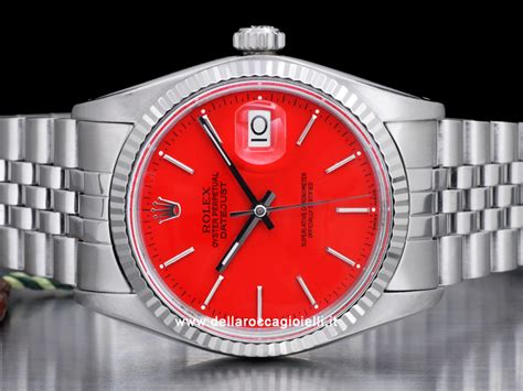 rolex datejust quadrante rosso|Rolex Datejust 36 prezzo.